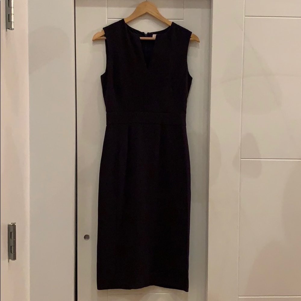 Tory Burch Fitted Sheath Dress, Navy Size 2